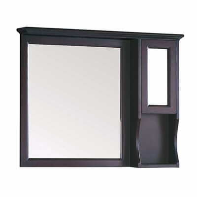 欧式橡木实木 棕红色浴室柜