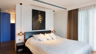 打造蓝调时尚 180平现代公寓家装日记