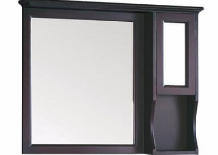 欧式橡木实木 棕红色浴室柜